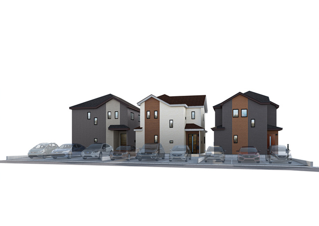 仲介手数料不要　ハートフルタウン菊陽町原水全3棟【菊陽北小・菊陽中】