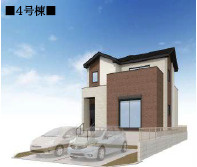 仲介手数料不要　KEIAIビルドリガーレ北区鶴羽田１期【北部東小・北部中】の外観パース|外観パースです