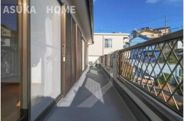 磯子区杉田9丁目のバルコニー