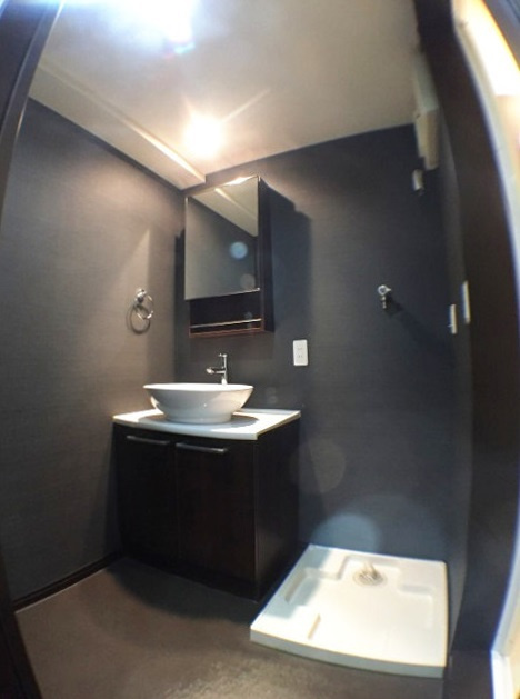 スタートリビングの洗面所|ゆったりとスペースのある洗面所