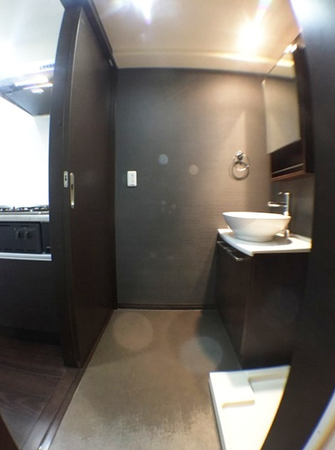 スタートリビングの洗面所|忙しい朝には欠かせない洗面所です