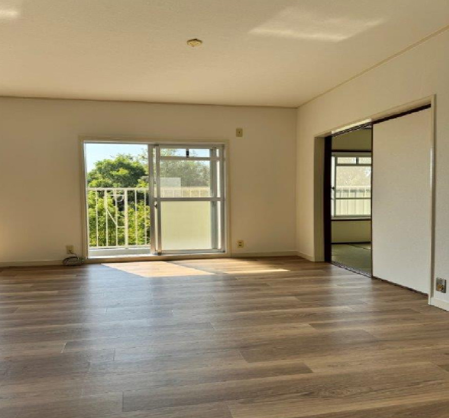 明舞13団地46号棟の居間・リビング