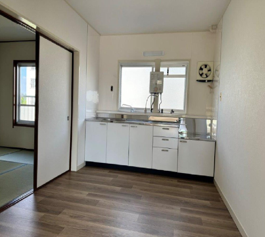 明舞13団地46号棟のキッチン