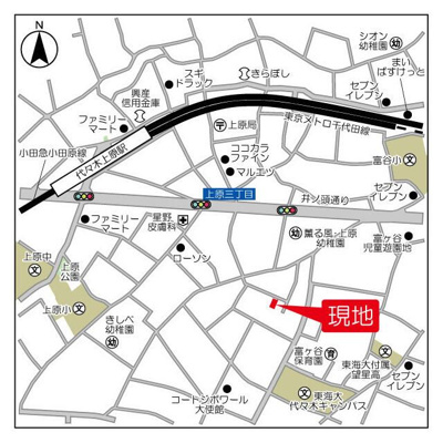 【地図】 | ＳＰＨＥＲＥ　ＹＯＹＯＧＩＵＥＨＡＲＡ　ＨＩＬＬＴＯＰ