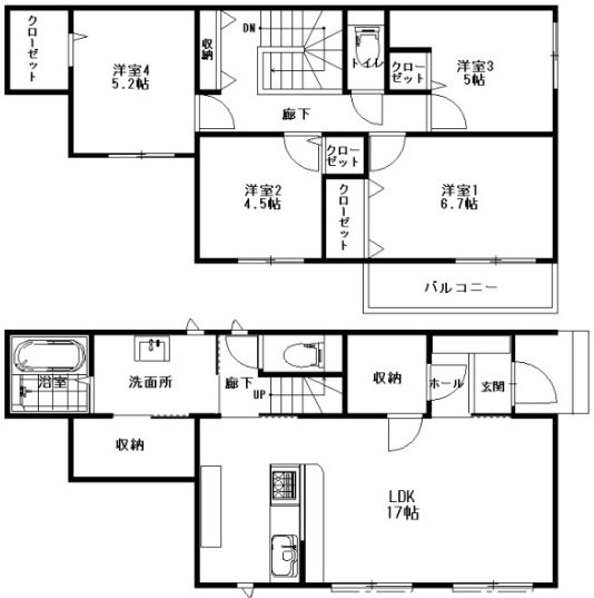 伊勢原市沼目4丁目　新築戸建　全5棟5号棟