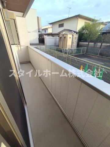 ペルレKのバルコニー