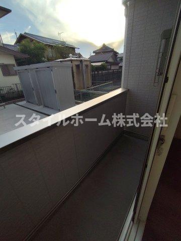 ペルレKのバルコニー