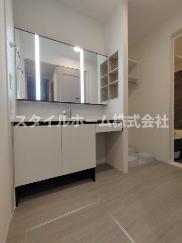 ペルレKの独立洗面台