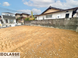 【前面道路含む現地写真】 | 宇治市木幡御蔵山　2区画　I号地　建築条件付き