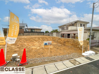 【前面道路含む現地写真】 | 宇治市木幡御蔵山　2区画　J号地　建築条件付き