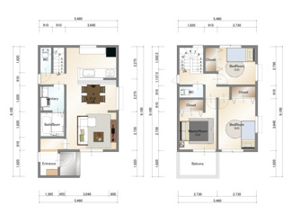 【参考プラン】 | 宇治市木幡御蔵山　2区画　J号地　建築条件付き | 自由設計になりますので設計士と直接お話していただきオンリーワンのおうちづくりが可能です！需要の多いランドリールームも実現可能です。一緒に楽しくお家づくりをしていきましょう！