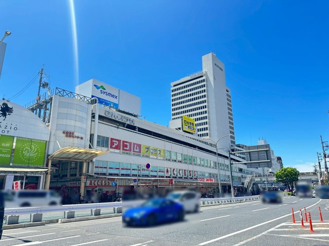 さんプラザ地下１階店舗の外観