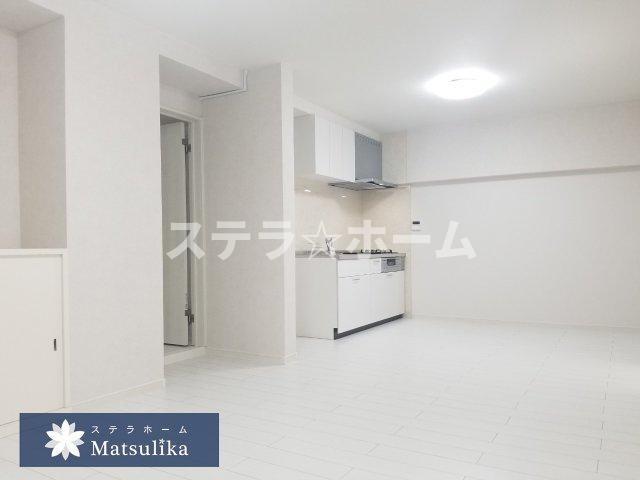 北摂マンションの居間・リビング|ゆったり過ごせる居間です