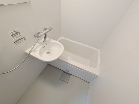 さいたま市桜区西堀８丁目のアパートの浴室