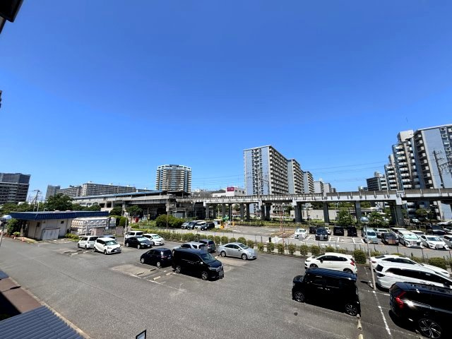 検見川浜駅が見える眺望★
