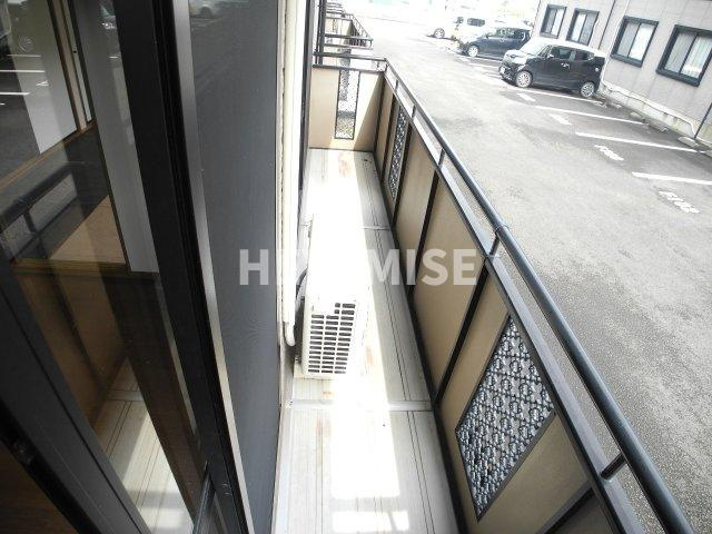 ロイヤルガーデン仲沖Fのバルコニー