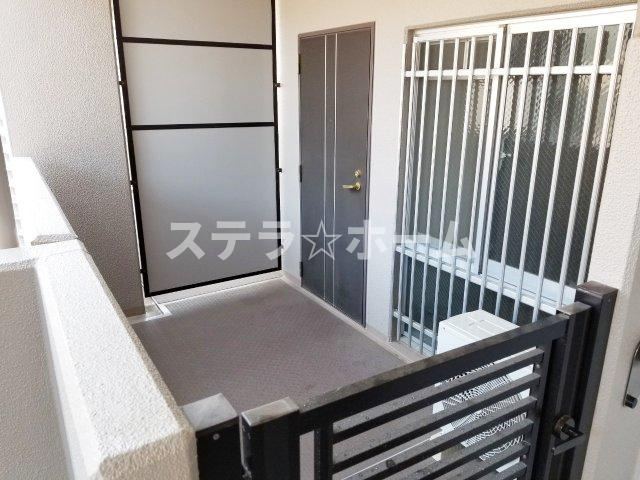 加島駅前アーバンコンフォートの玄関|落ち着いた玄関です