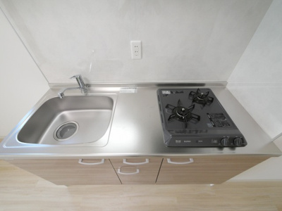 【キッチン】 | ART Tennouji | コンパクトなキッチンで掃除もラクラク