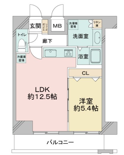 Dimus新大阪の間取り