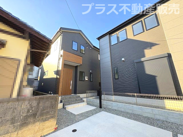 【外観】 | 福岡市早良区有田5丁目1期　1号棟（全3棟）【仲介手数料無料・0円】 | 現地写真。同じ物件を見るなら、プラス不動産販売にお任せ下さい。