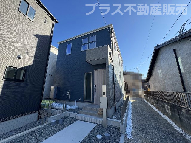 【外観】 | 福岡市早良区干隈5丁目1期　3号棟（全3棟）【仲介手数料無料・0円】 | 現地写真。プラス不動産販売なら、現場の全ての棟をまとめてご見学頂けます。