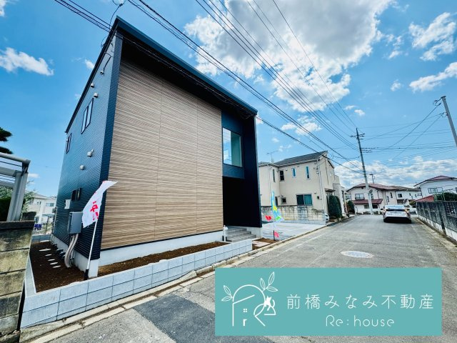 前橋市下細井町2期　限定1棟　ケーボックス　新築建売の外観|外観もきれいです