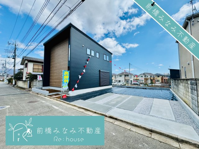前橋市下細井町2期　限定1棟　ケーボックス　新築建売の外観|落ち着いた雰囲気の外観です