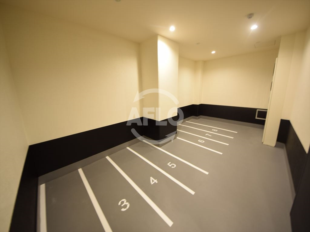 アマデウス北堀江　堀江小学校区のその他共用部分|アマデウス北堀江　バイク置場