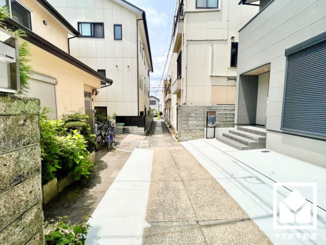 伏見区深草直違橋片町の前面道路含む現地写真