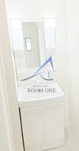 プラチナコート大崎の洗面所|洗面台です。