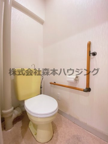 【トイレ】 | 　にしまちハイツ | 落ち着いたトイレです