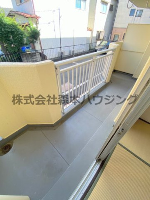 【バルコニー】 | 　にしまちハイツ | 陽当たり良好なバルコニーです