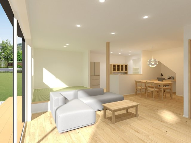 【完成予想図】 | 【NEXT-STEP HOME】＼＼残り3区画／／◆ネクスタウン山田YUTAKA◆6号地 | ◆『小上がりのある家』◆「妥協しない」定額制注文住宅のおすすめプランです◆