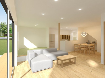 【完成予想図】 | 【NEXT-STEP HOME】＼＼残り2区画／／◆ネクスタウン山田YUTAKA◆6号地 | ◆『小上がりのある家』◆「妥協しない」定額制注文住宅のおすすめプランです◆