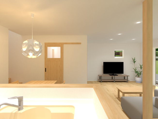 【完成予想図】 | 【NEXT-STEP HOME】＼＼残り3区画／／◆ネクスタウン山田YUTAKA◆6号地 | ◆『小上がりのある家』◆「妥協しない」定額制注文住宅のおすすめプランです◆