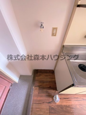 【設備】 | 　水野ビル | 室内洗濯機置き場です