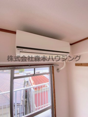 【設備】 | 　水野ビル | エアコンついてます