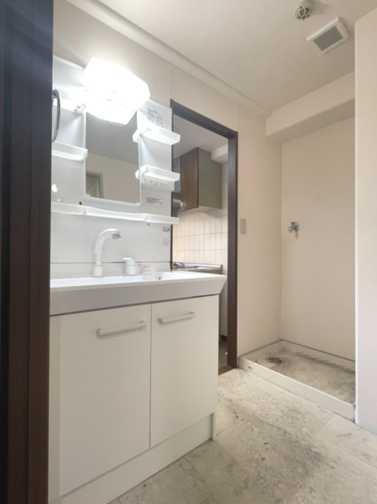 アルファガーデン錦町の独立洗面台|洗面化粧台