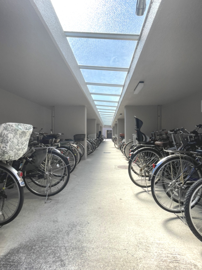 アルファガーデン錦町の駐車場|駐輪場
シールあり（年額1200円/台）