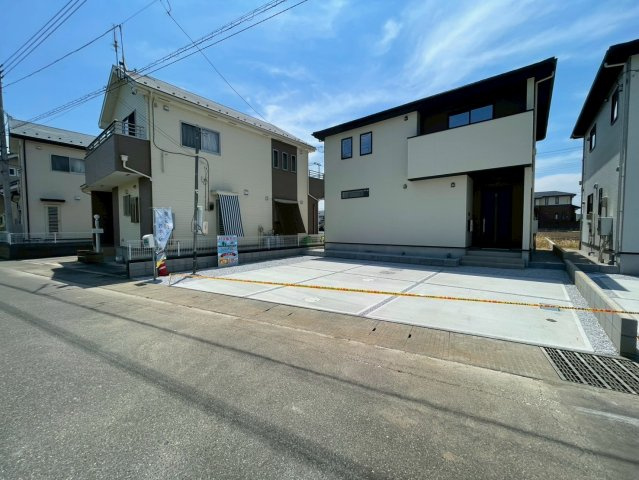 【前面道路含む現地写真】 | 伊勢崎市太田町　新築２号棟