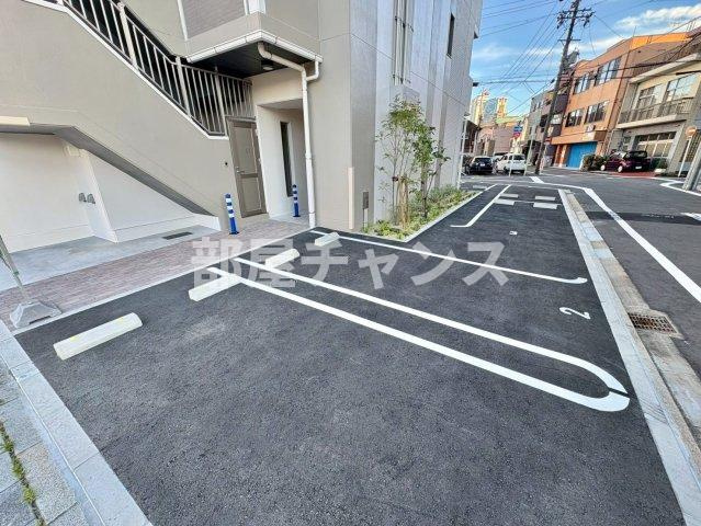 プレイズシード浅間町の駐車場