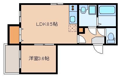 ラフィット千早の間取り