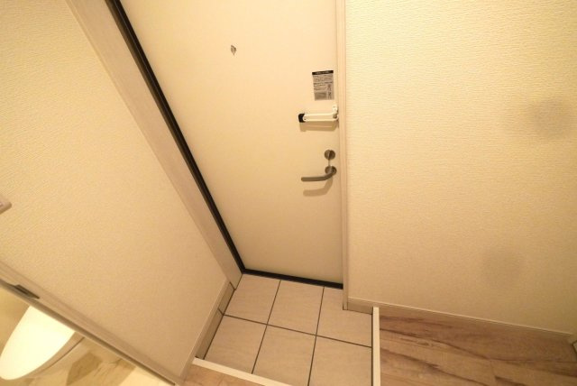 ラフィット千早の玄関