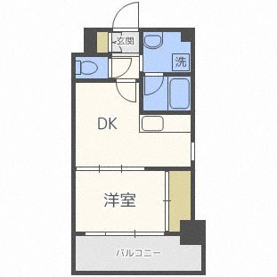 ルネッサンス21別府の間取り