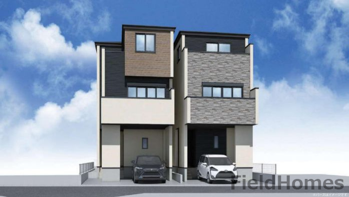 南区古淵6丁目新築戸建て　11期1号棟の外観|外観イメージ「南区古淵6丁目新築戸建て」