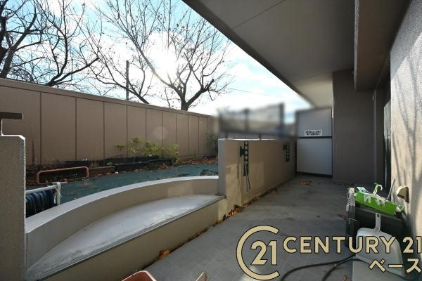 朝日プラザシティ南大和イーストウイングＡ棟のバルコニー|■現地撮影写真■