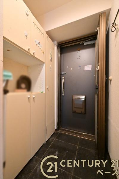 朝日プラザシティ南大和イーストウイングＡ棟の玄関|■現地撮影写真■