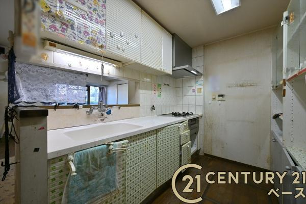 朝日プラザシティ南大和イーストウイングＡ棟のキッチン|■現地撮影写真■