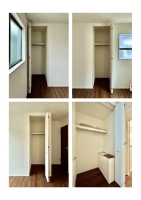 【収納】 | 江戸川区江戸川1丁目新築分譲住宅 | 居室にはクローゼットを完備し、自由度の高い家具の配置が叶うシンプルな空間です。お子様の成長と必要になる子供部屋を与えるにはぴったりの間取りですね。