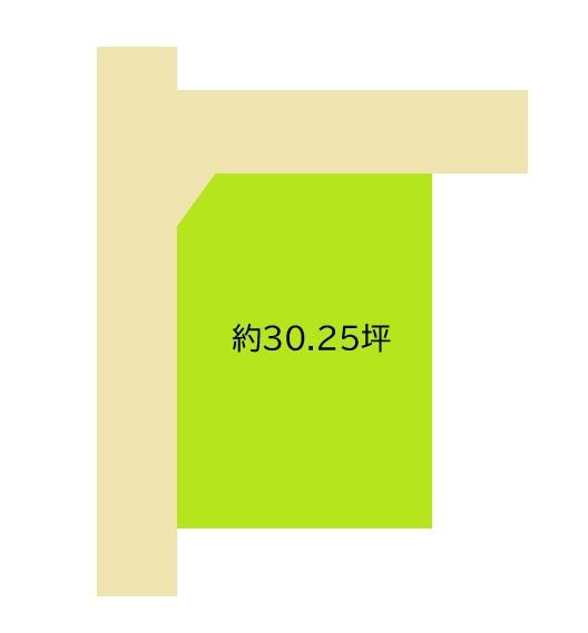 和歌山市粟　土地の土地図